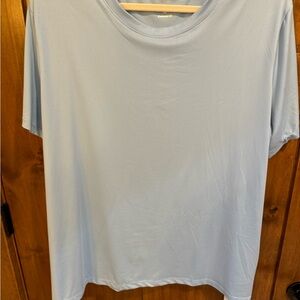 Baby blue tee shirt